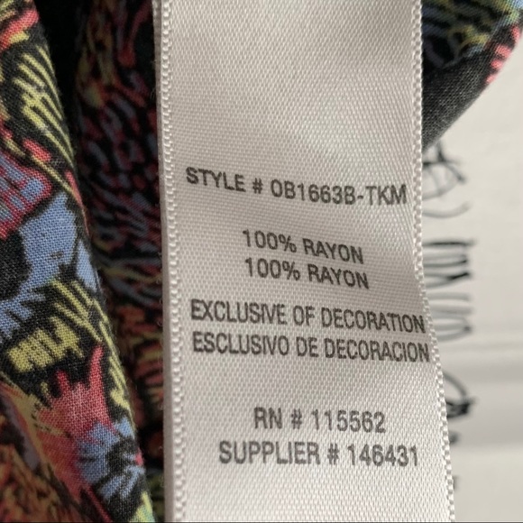 Olsenboye Colorful Pleated Mini Skirt - Size 11 - Picture 6 of 8